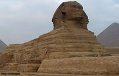 image of the Sphinx's body
