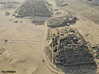 image of the ancient site of caral in peru