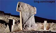 image of a pillar at the site of gobekli tepi
